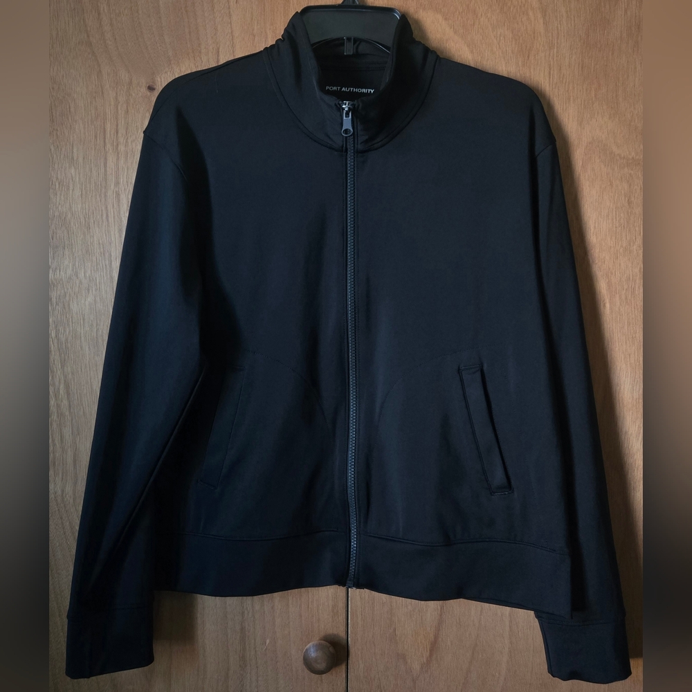 Port Authority Women's Black Full-Zip Jacket